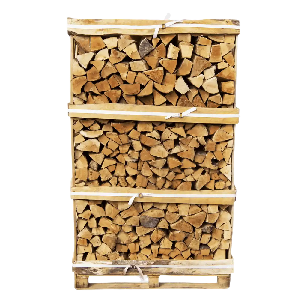 Brennholz Esche 30 cm, auf Palette gestapelt, 3srm – 1000 kg