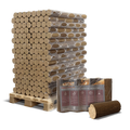 Pollmeier Buchen-Holzbriketts Nestro – rund ohne Loch (Palette 960 kg)