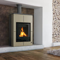Aquaflam Vario Saporo Kaminofen Olive