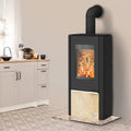 Fireplace Kingstone Kaminofen Stahl mit Sandsteineinsatz