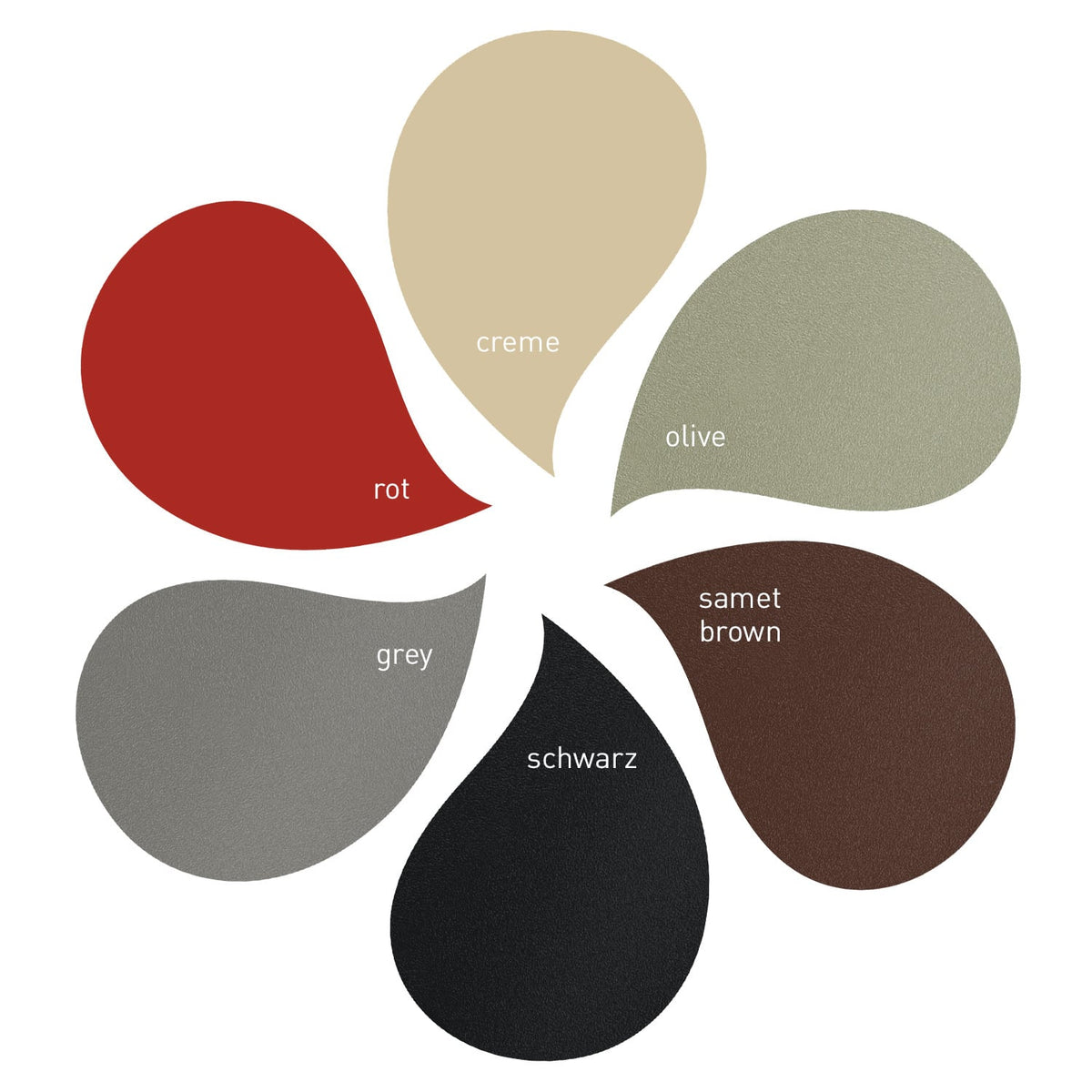 HS Flamingo Deluxe Pentai Kaminofen Braun