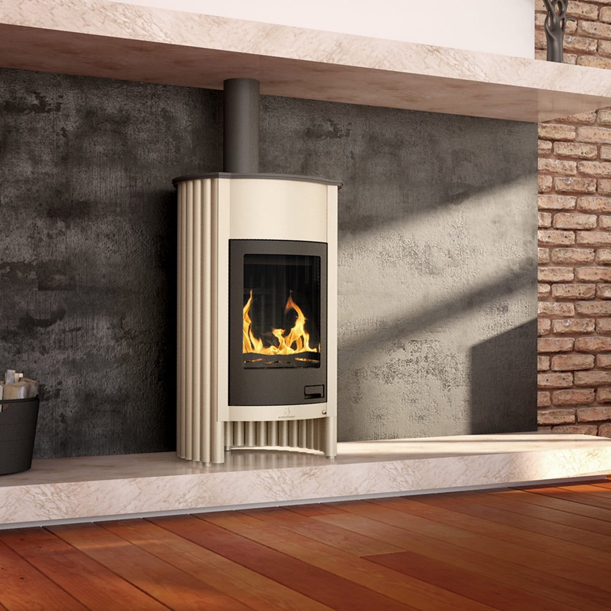 Warmluftofen Masterflamme Grande I Cream