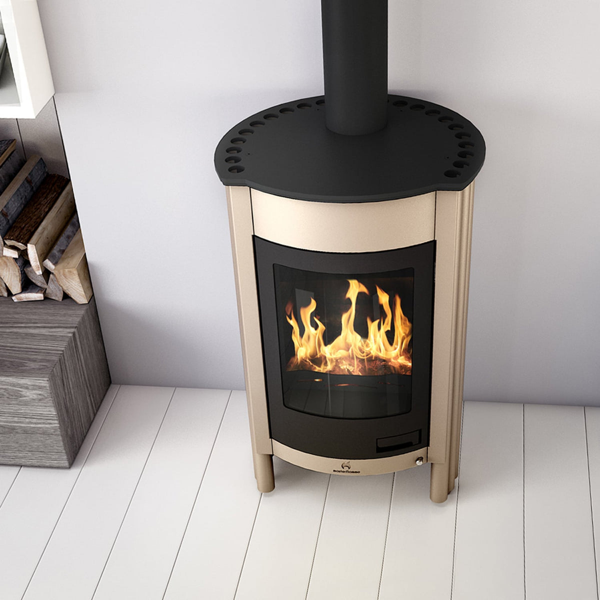 Warmluftofen Masterflamme Medie I Cream